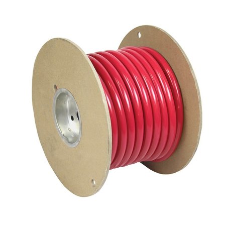 PACER GROUP Pacer Red 4 AWG Battery Cable, 50' WUL4RD-50